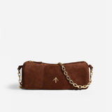 Cylinder Chocolate Suede