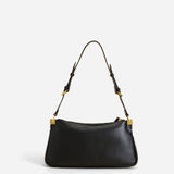 Three Zipped Black Soft Back