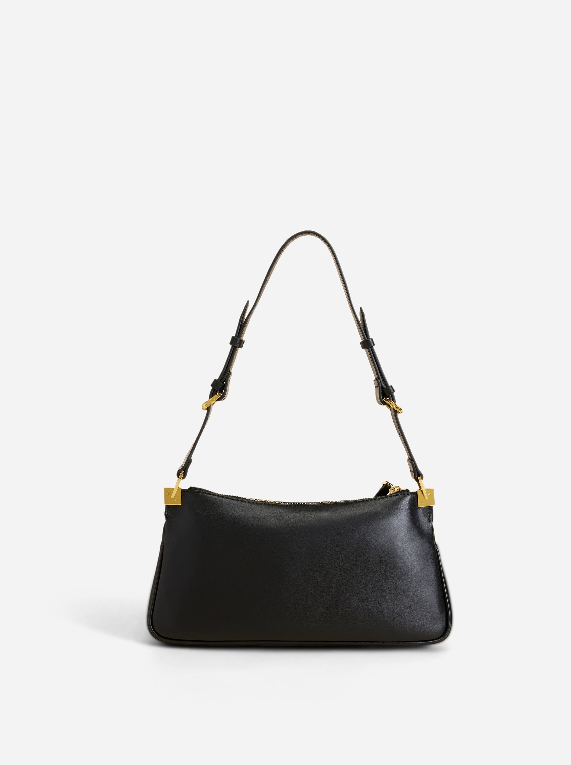 Three Zipped Black Soft Back