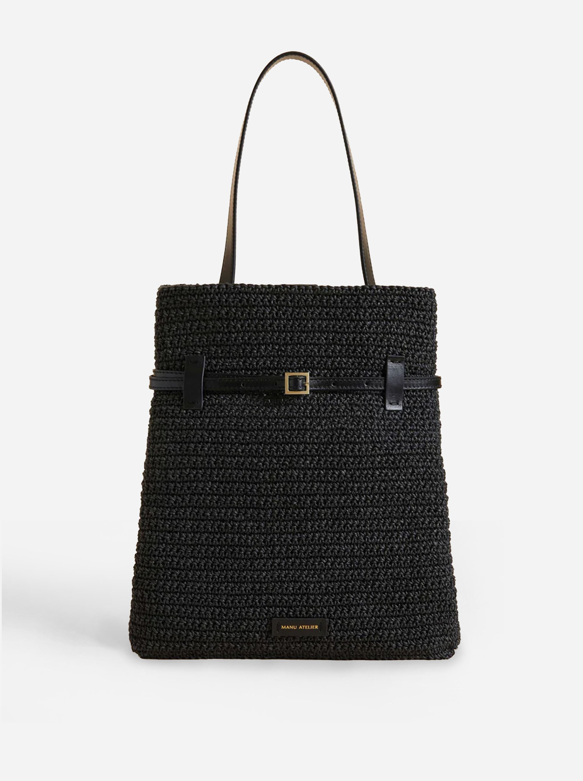 【セレブ愛用】MANU atelier◆Tote du Jour ブラック クロコ セレブ愛用】MANU atelier◇Tote du Jour ミニ ブラッククロコ