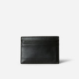 Manu Cardholder Black Gold Embossed Soft