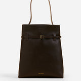 Tote du Jour Bitter Brown Front