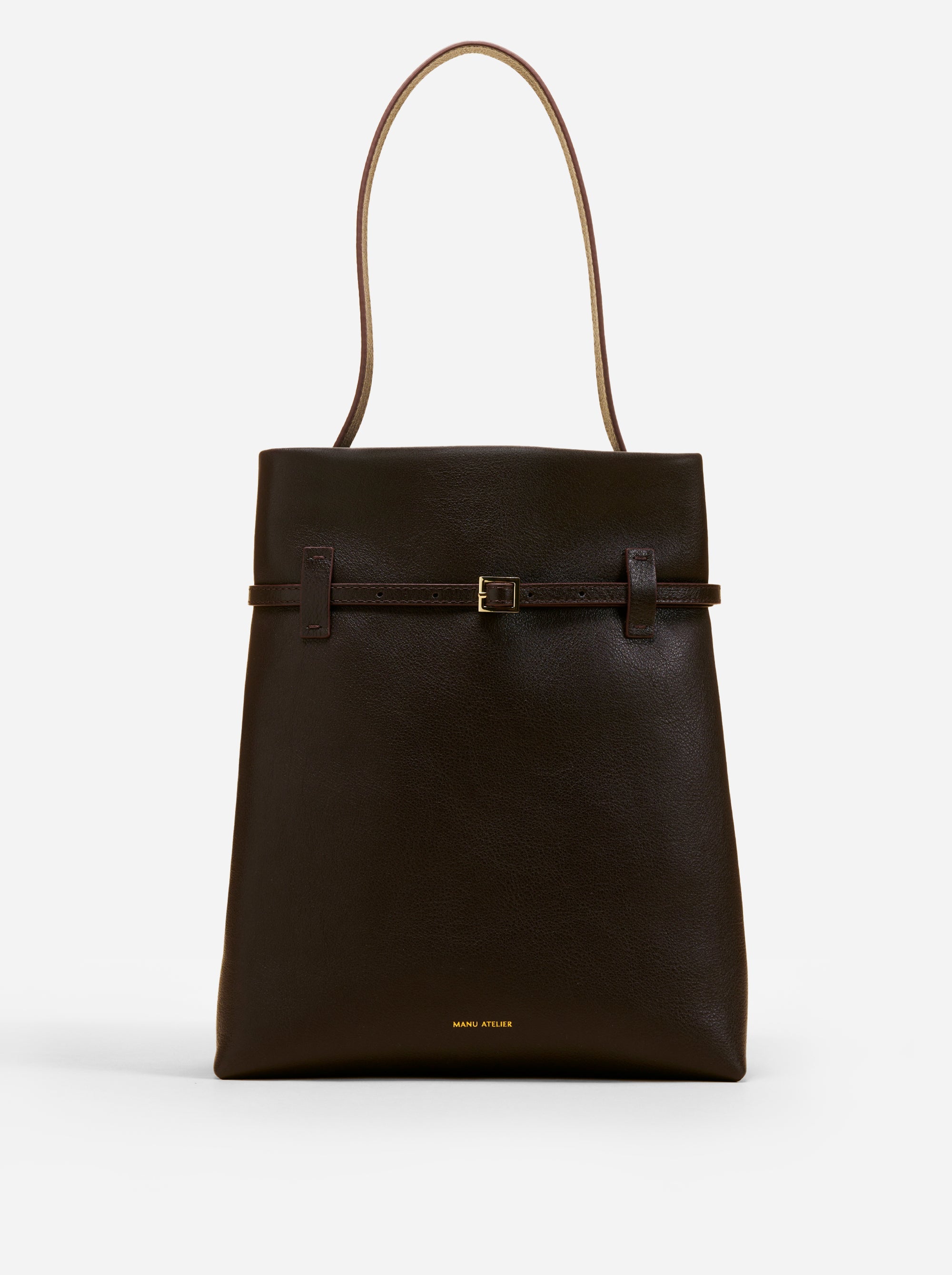 Tote du Jour Bitter Brown Front