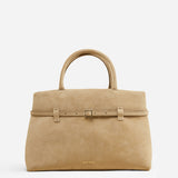 Le Cambon 35 Cachemiere Suede Butter Yellow Bag Front 01