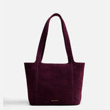 L'escale Merlot Suede Front