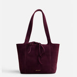 L'escale Merlot Suede Front 2