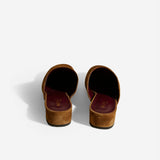 Beste Slippers Mocha Suede Back