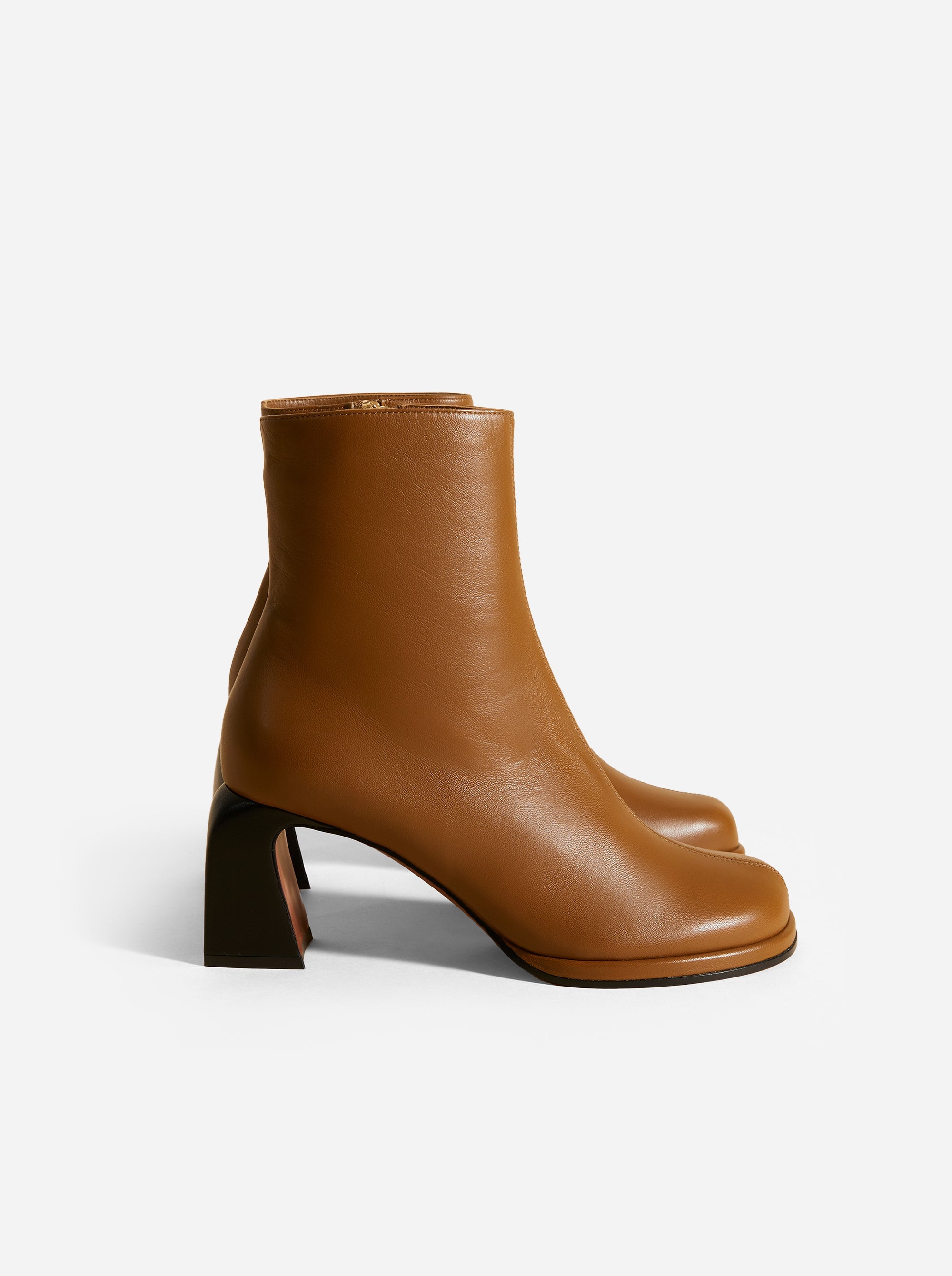 Chae Ankle Boots Mocha Soft by Manu Atelier