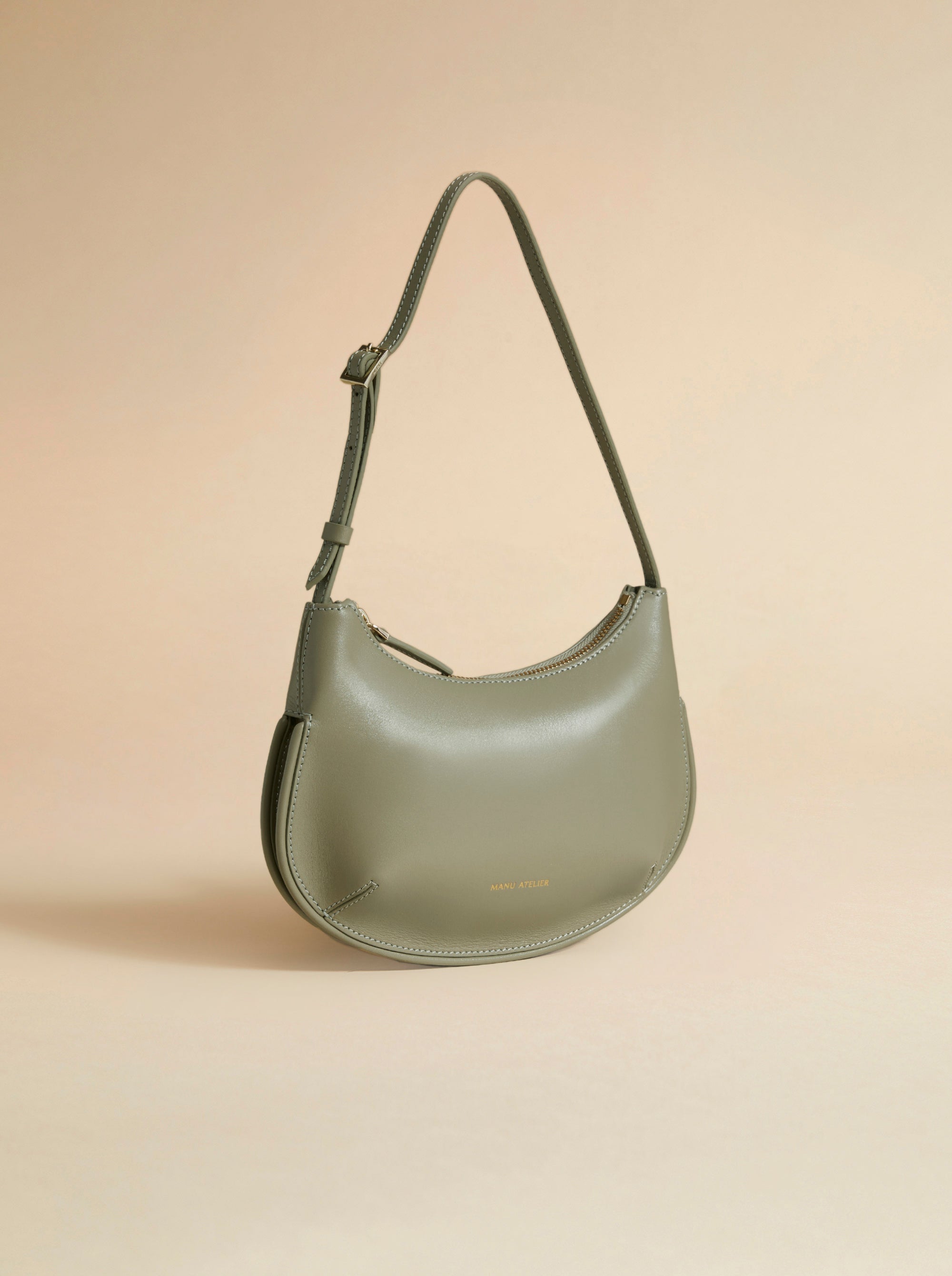 Ilda Soft Calf Leather Sage Side
