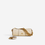 XX Mini Cylinder Soft Calf Leather Vanilla 