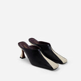 XX Mules Vanilla & Black