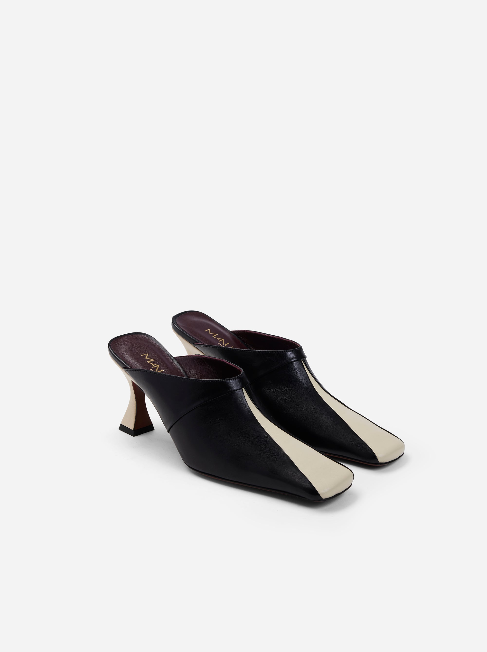 XX Mules Vanilla & Black