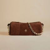 Cylinder Chocolate Suede 