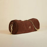 Cylinder Chocolate Suede Side