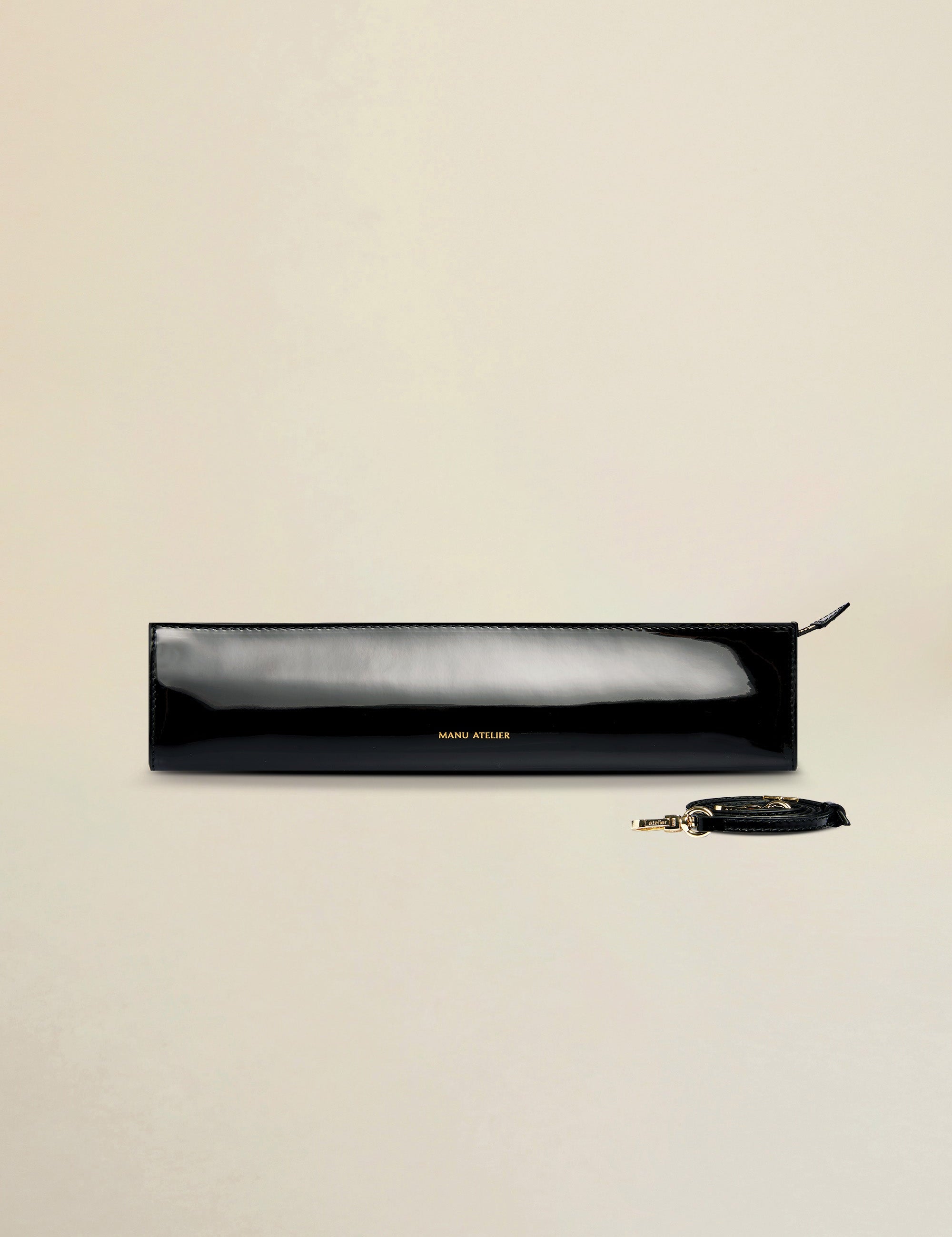 Pencil Box Black Patent