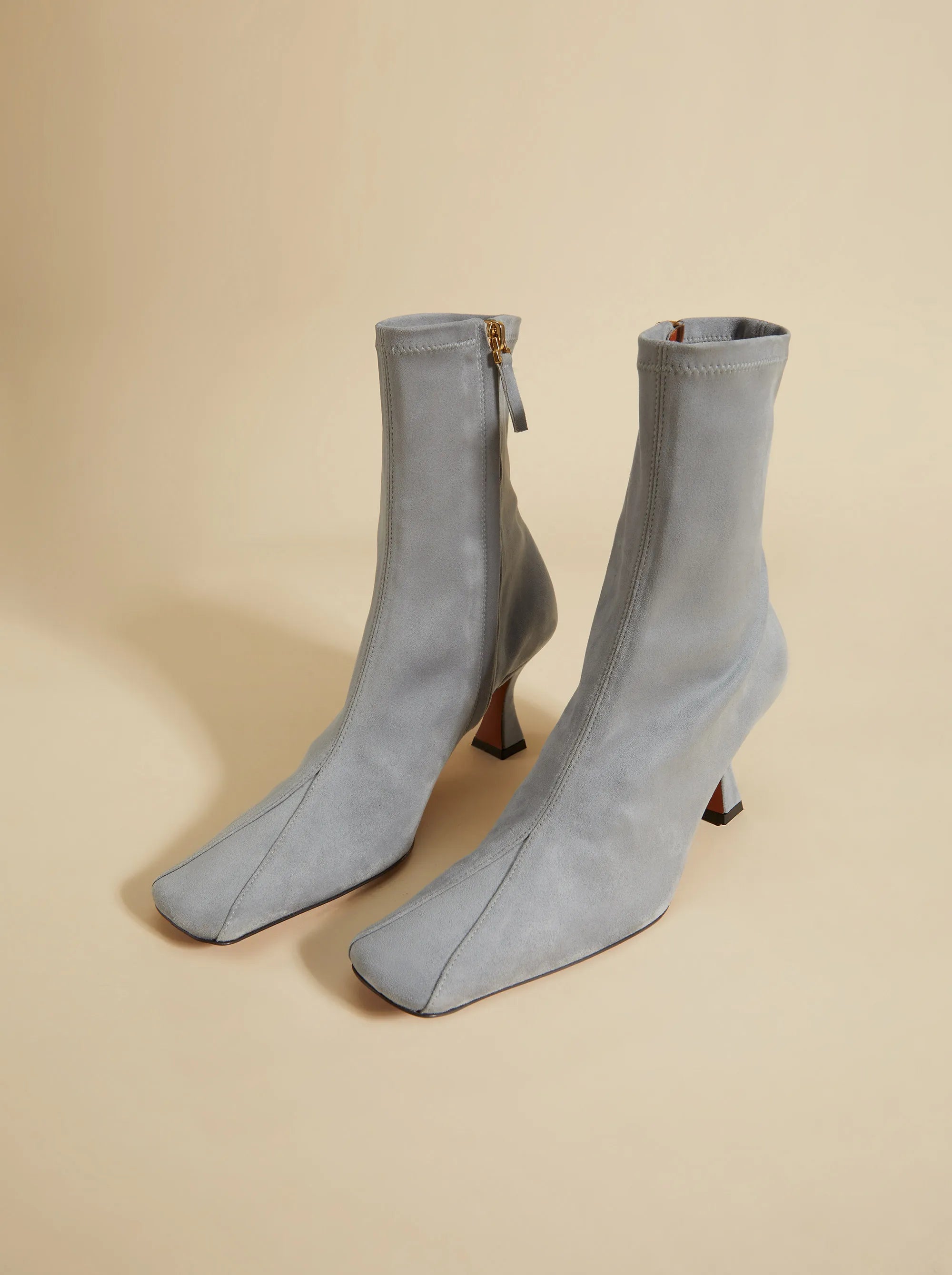 Duck boots without heel top