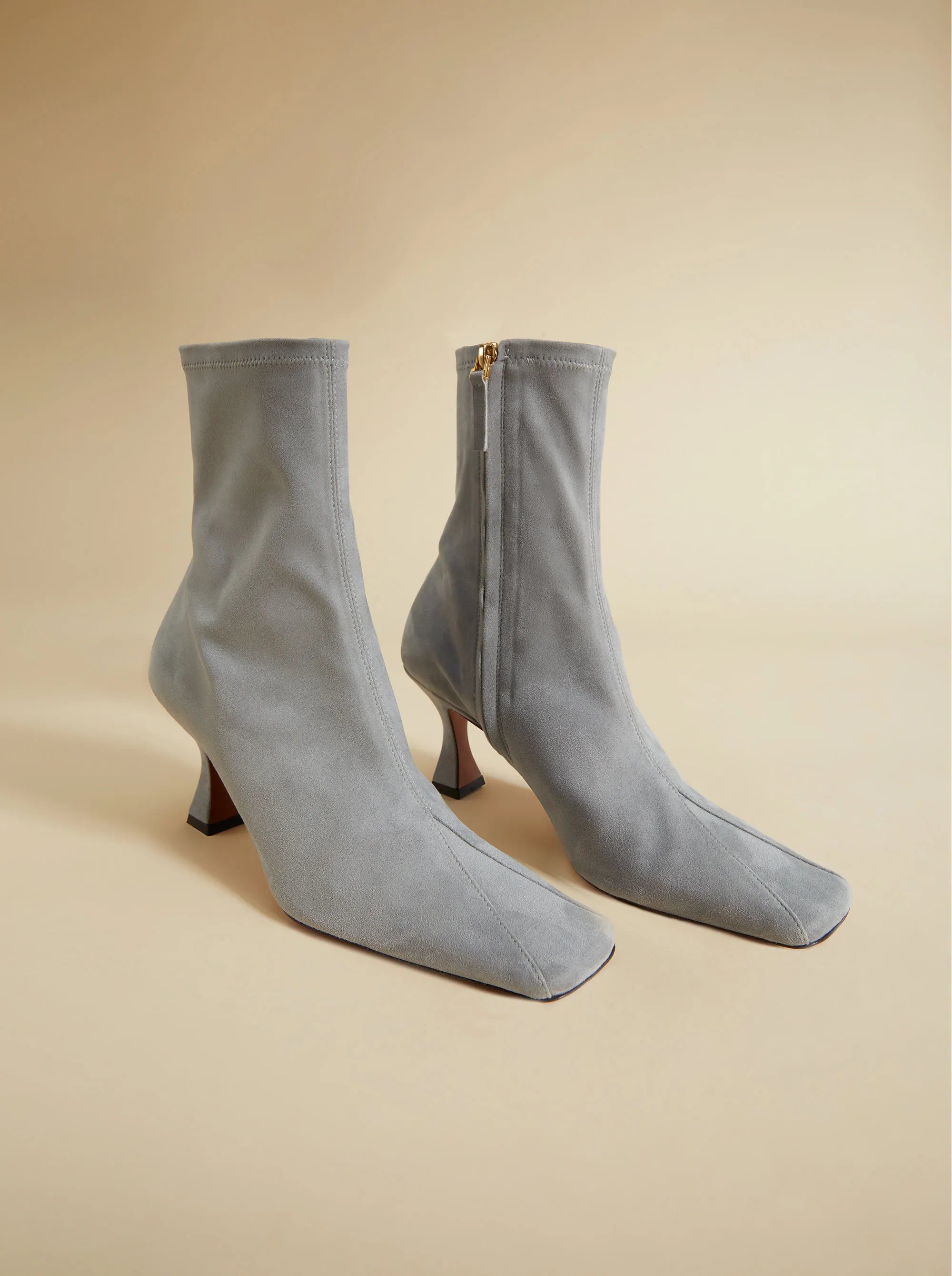 Duck Boots Stretch Vegan Suede Smoky by Manu atelier Manu Atelier
