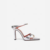 Almond Toe Sandals City Metallic Soft