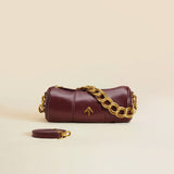 XX Mini Cylinder Soft Calf Leather Merlot 