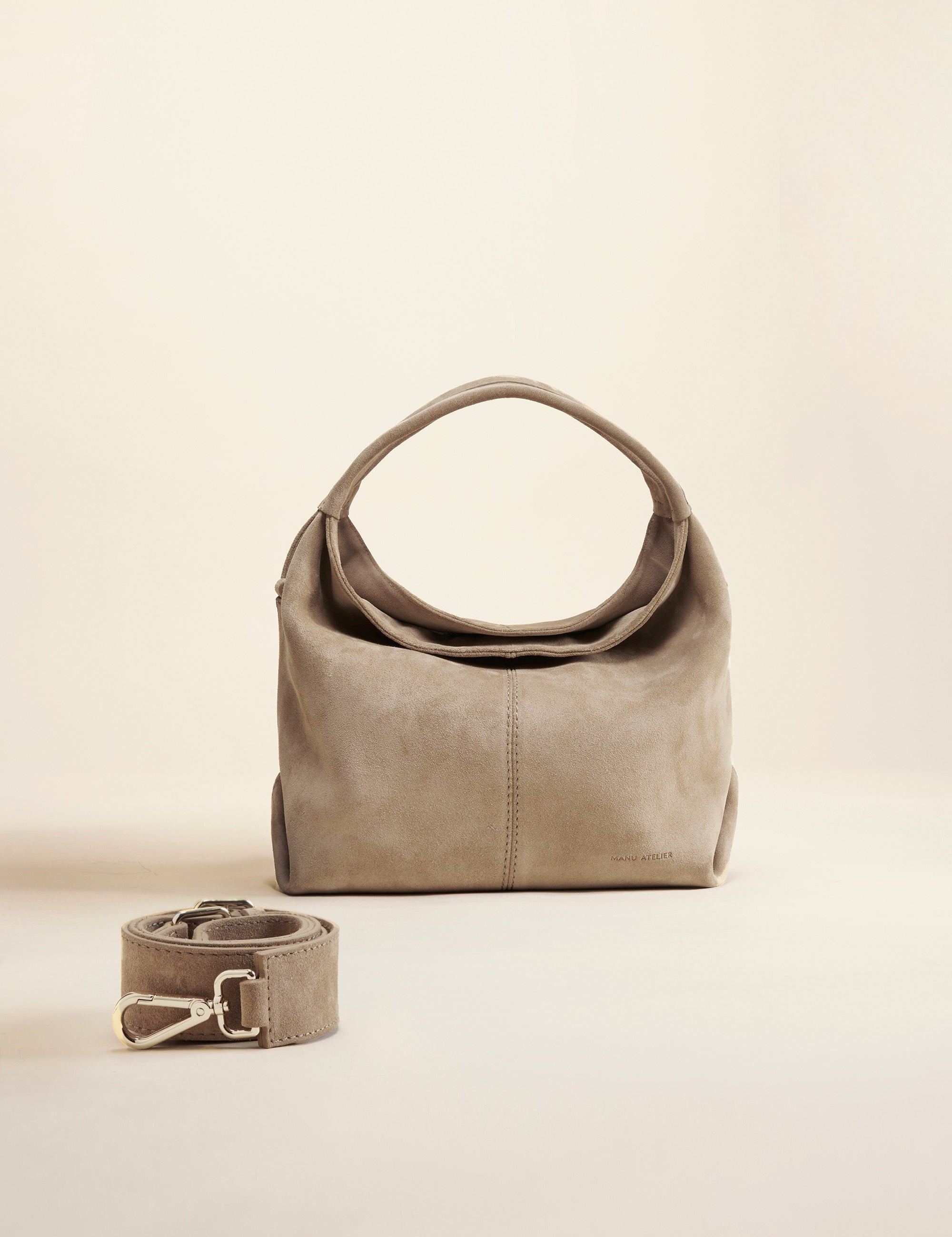 Mini Gala Linen Suede Front