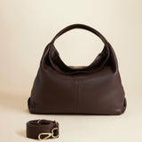 Gala Calf Skin Leather Deep Brown 