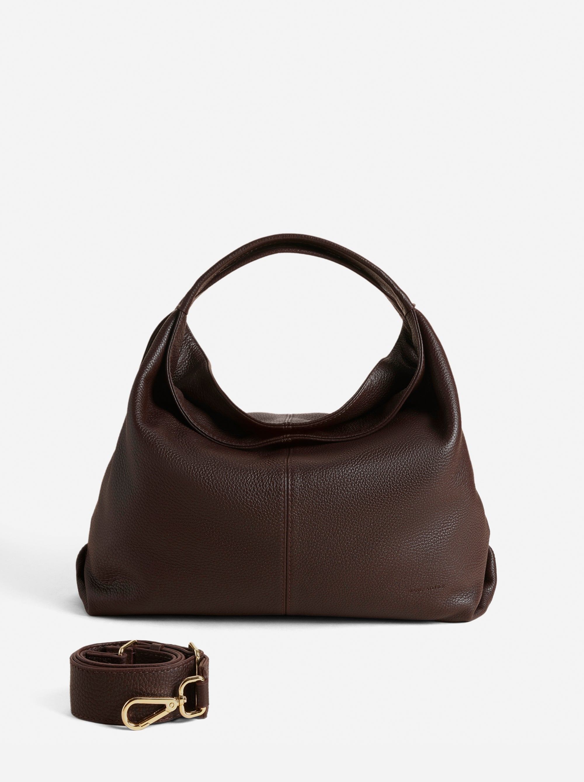 Gala Calf Skin Leather Deep Brown 