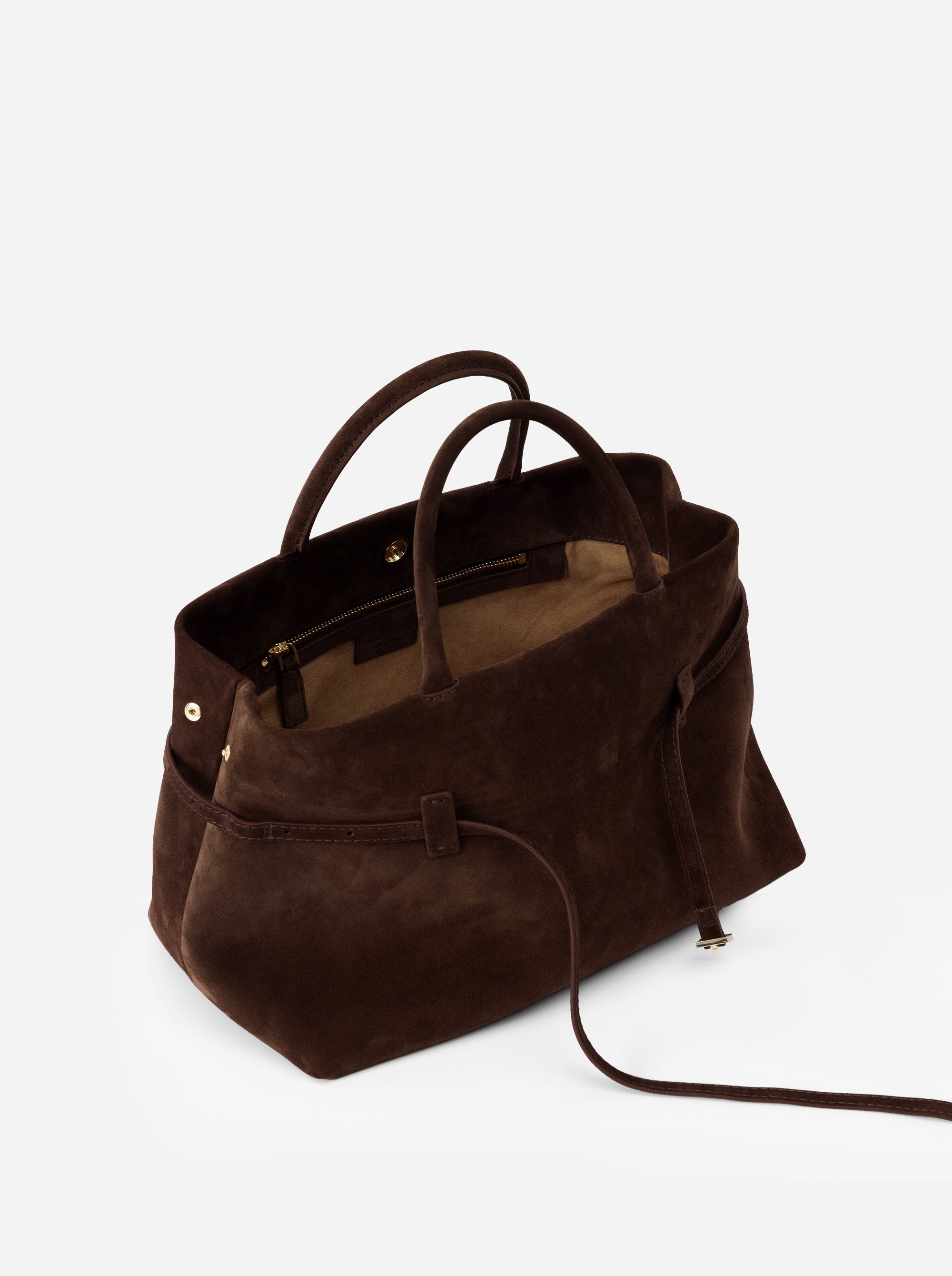 Le Cambon 35 Deep Brown Suede by Manu Atelier