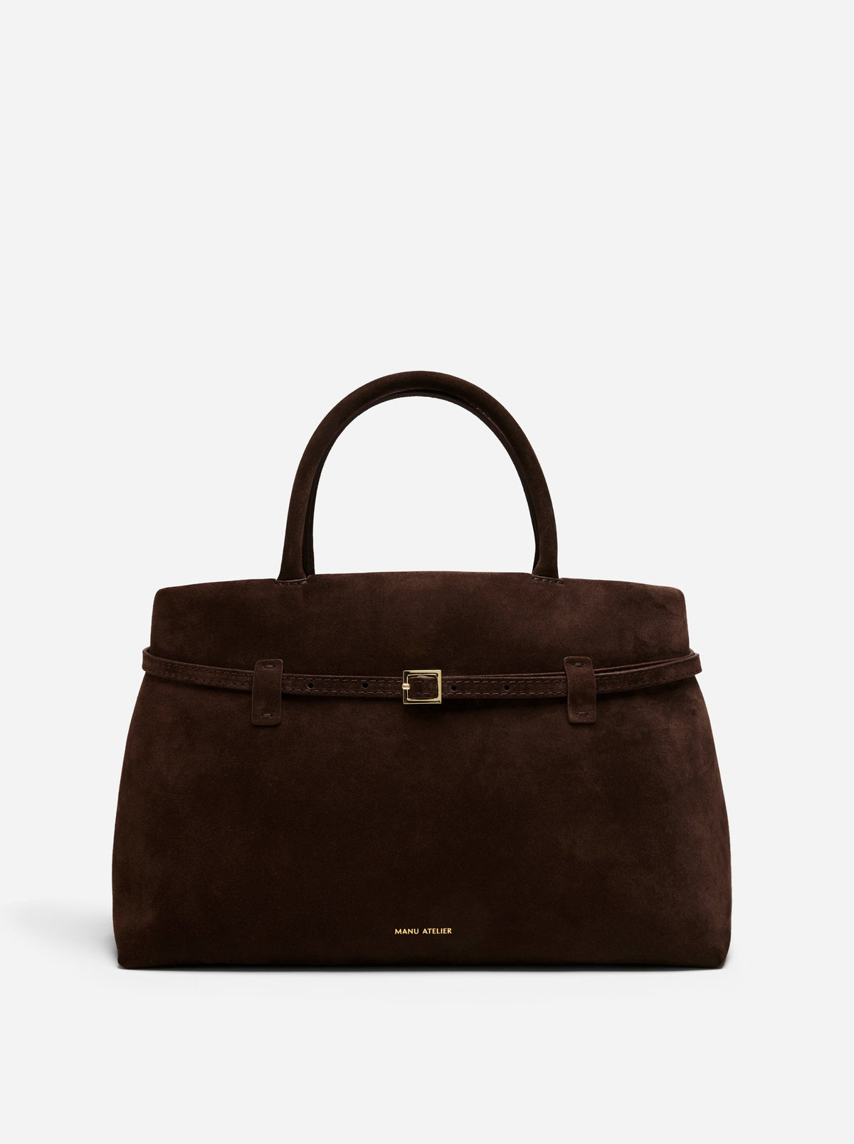 Manu Atelier Le Cambon Deep Brown Suede