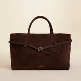 Le Cambon 35 Deep Brown Suede Belt