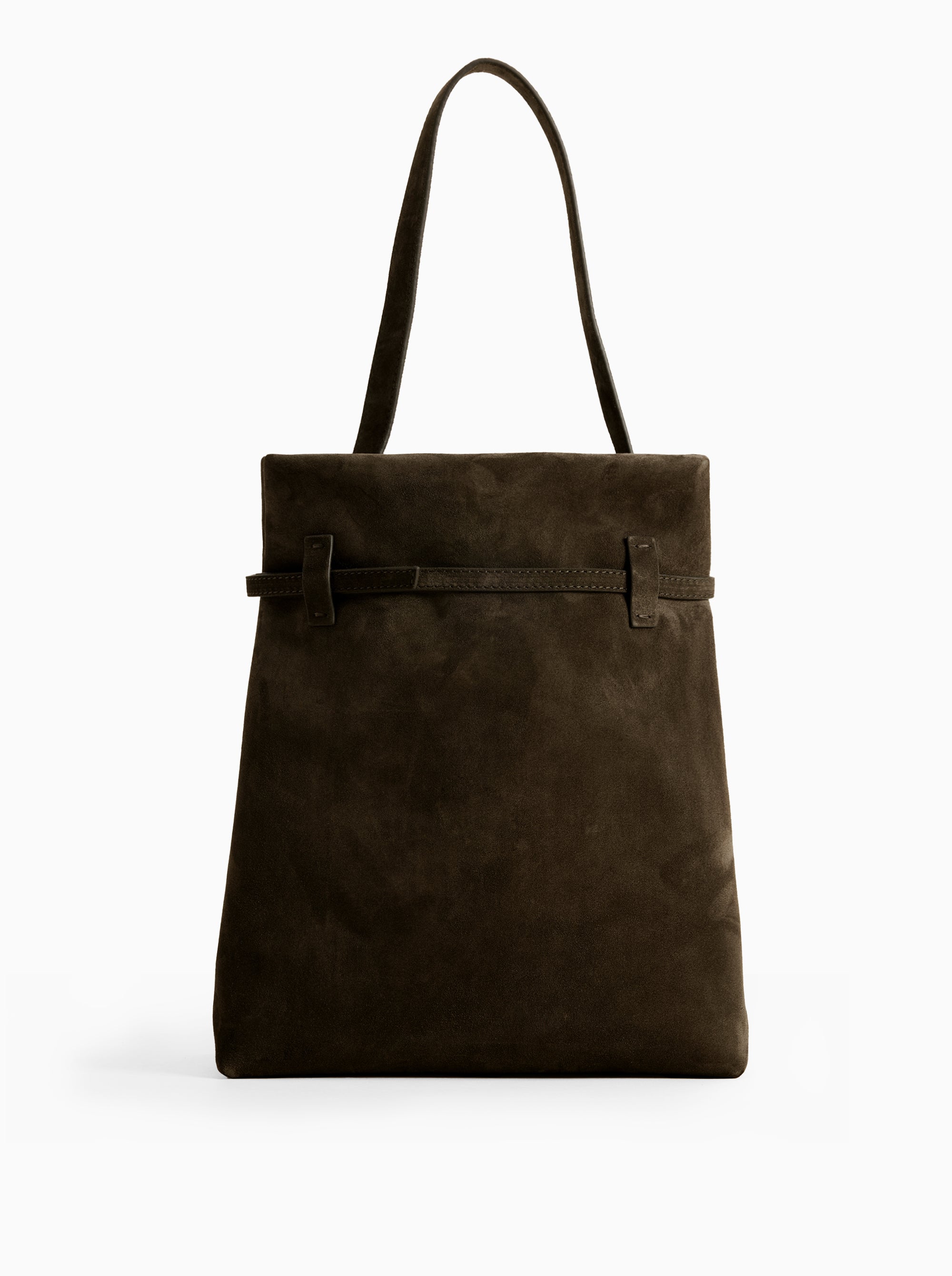 （日本未入荷）MANU atelier Tote du Jour スエードバッグ Tote du Jour Black Suede by Manu Atelier