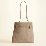 Mini Tote du Jour Linen Suede