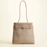 Mini Tote du Jour Linen Suede