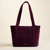 L'escale Merlot Suede Front