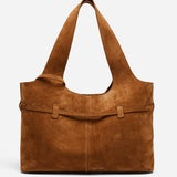 Cambon Cabas Camel Suede