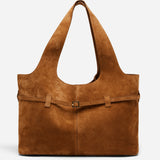 Cambon Cabas Camel Suede