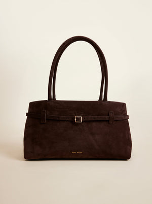 Le Cambon East West Deep Brown Suede