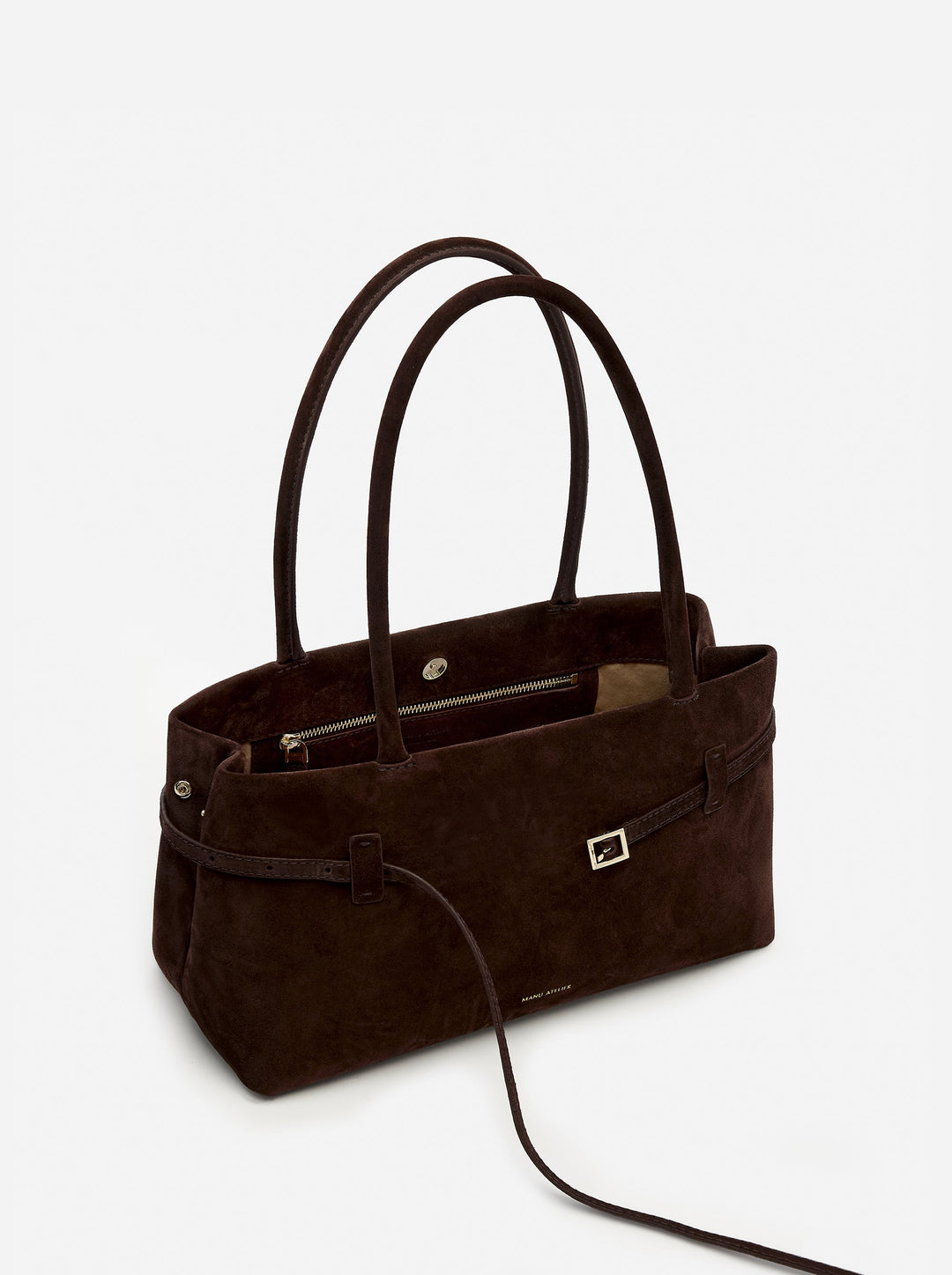 Le Cambon East West Suede Top Handle Bag main image 0