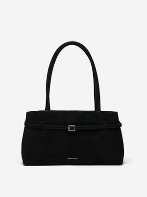 Le Cambon East West Black Suede