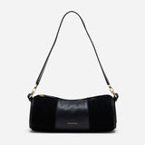 Cylinder Black Suede & Black Soft