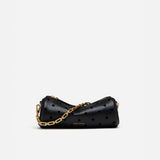 Mini Cylinder Perforated Black Soft