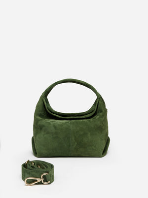Mini Gala Green Velvet Suede