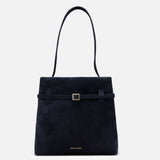 Mini Tote du Jour Dark Navy Suede