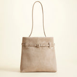 Mini Tote du Jour Linen Suede