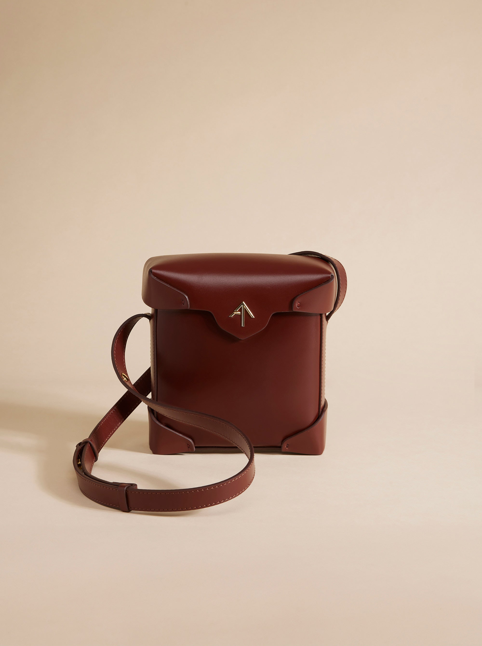 Mini Pristine Reddish Brown Soft by Manu Atelier