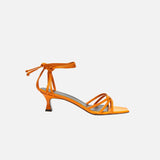 Lace Sandals Pale Orange