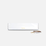 Pencil Box White Patent