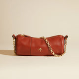 Cylinder Red Bole Soft Calf Leather 