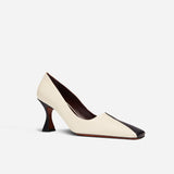 Duck Pumps Vanilla & Black 