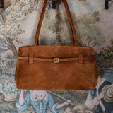 Le Cambon East West Camel Suede