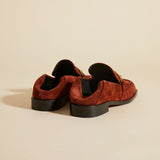 The Tap Loafers Ruby Brown Suede
